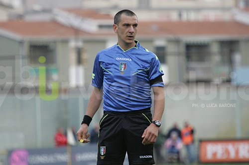 Arbitro Fabio Pasciuta