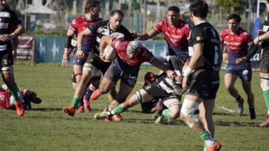La Fi.Fa. Security Rugby San Benedetto in azione contro l’Olimpic Rugby Roma al Nelson Mandela