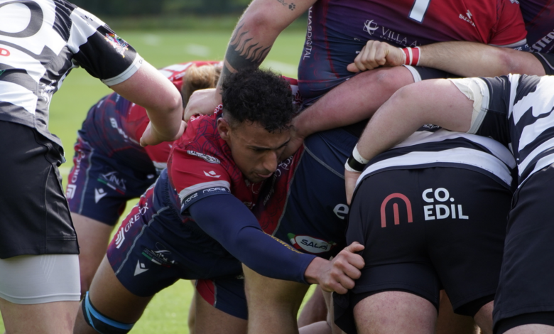 La Fi.Fa. Security Rugby San Benedetto in azione contro i Cavalieri Union Rugby Prato Sesto