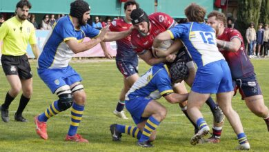 La Fi.Fa. Security Rugby San Benedetto in azione contro US Roma nella vittoria 66-0 al Nelson Mandela